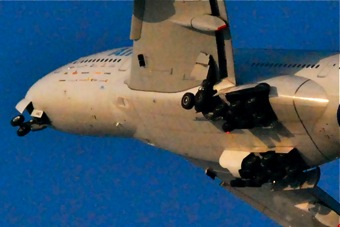 A380 Landing Gear Retraction