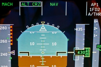 Airbus at 43000 feet