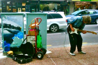 Auckland Busker