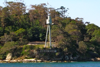 HMAS Sydney Foremast Bradley's Head