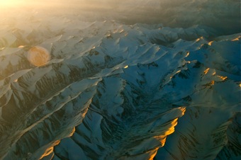 Sunrise Over The Karakoram Range, China.