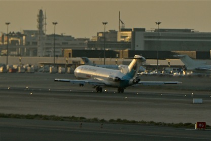 Iran Aseman B727 airborne